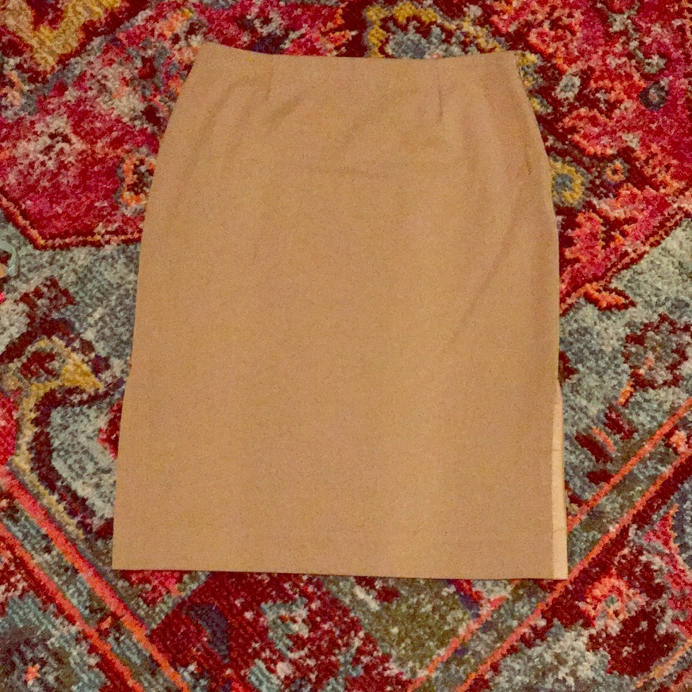 Knee length pencil skirt